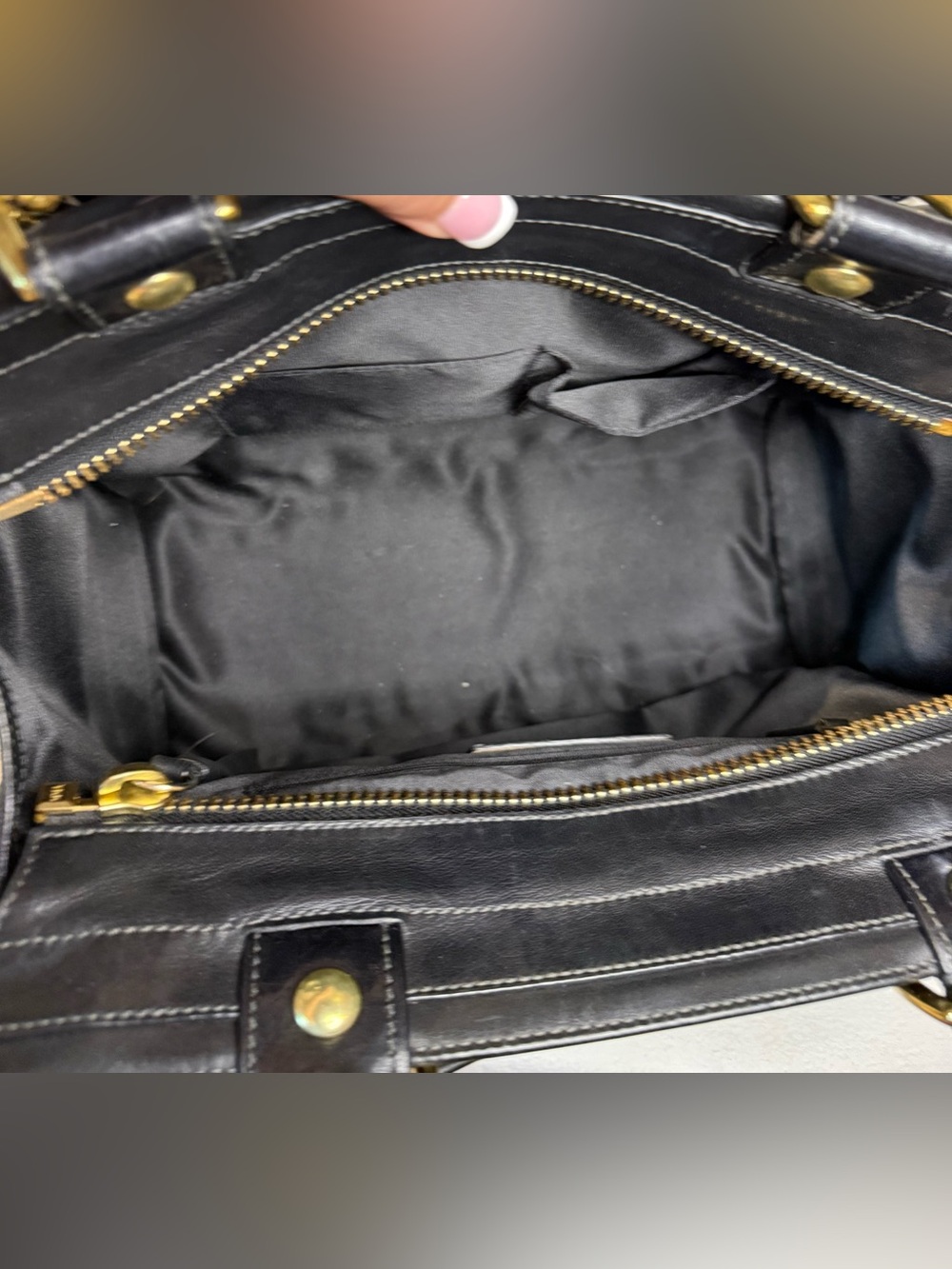 Coach Legacy Bleeker 2007 11435 Black Jaquard Black leather trim Matching Wallet - Picture 7 of 13